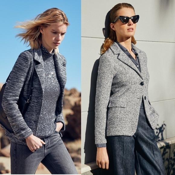 Amina Rubinacci Italy Cashmere Wool Blazer Jacket - Picture 4 of 13